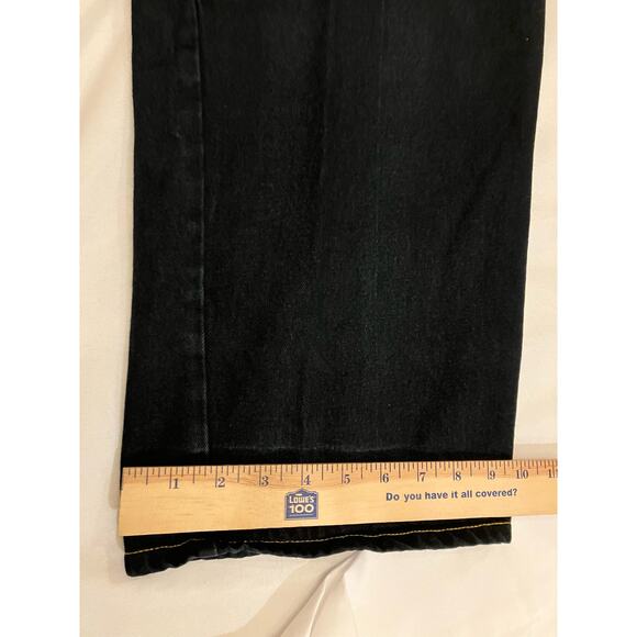 Kani Gold Jeans Mens 38x34 Straight Dark Wash Classic Embroidered Hip Hop - Picture 9 of 13